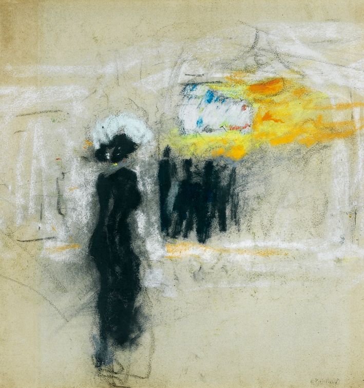  Edouard Vuillard —— LELEGANTE AU MOULIN ROUGE